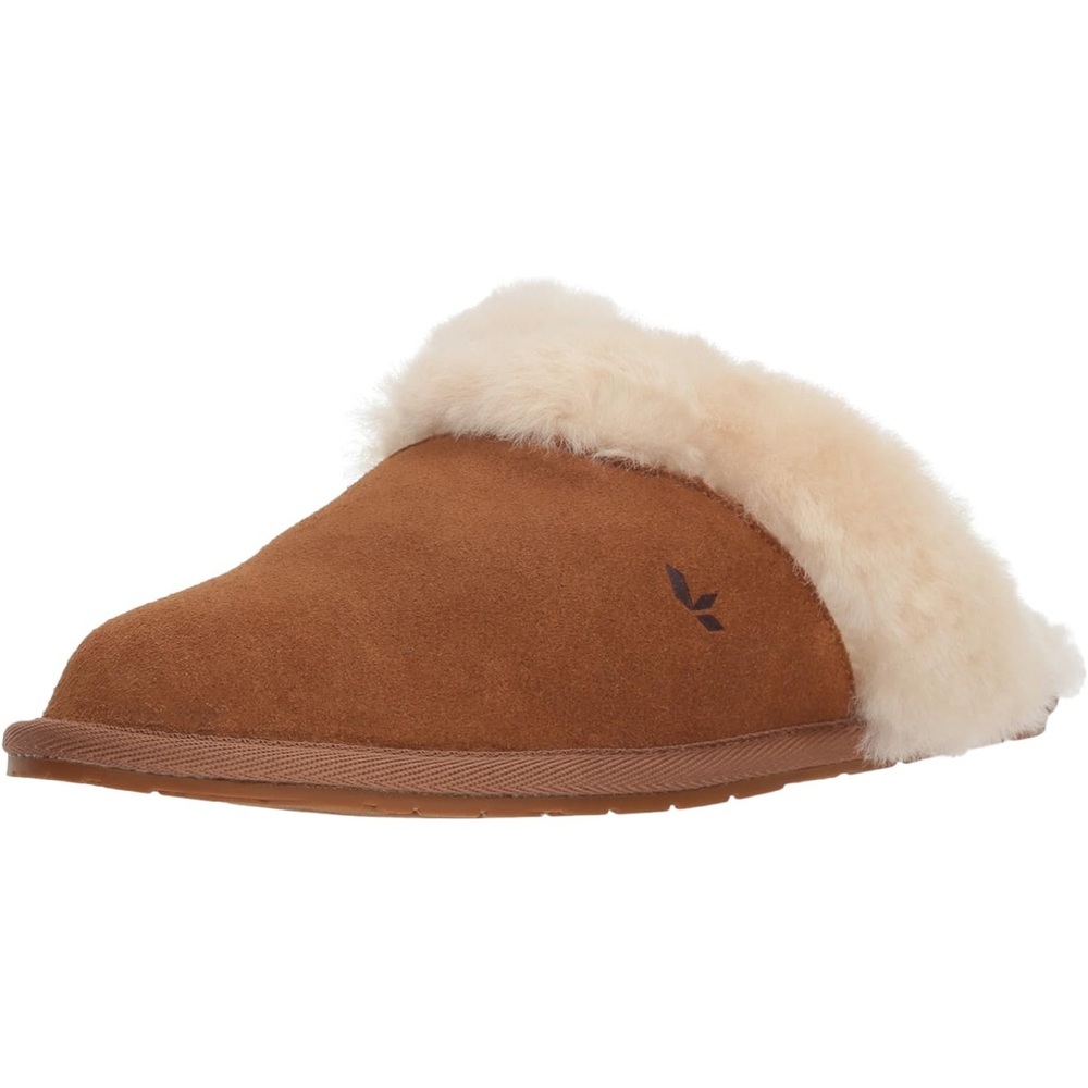 Koolaburra Tan Suede Women's Slippers